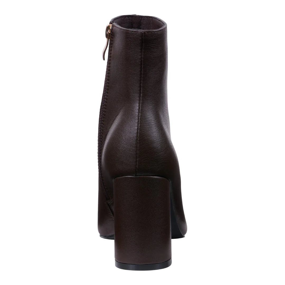 Maren Dark Brown Booties