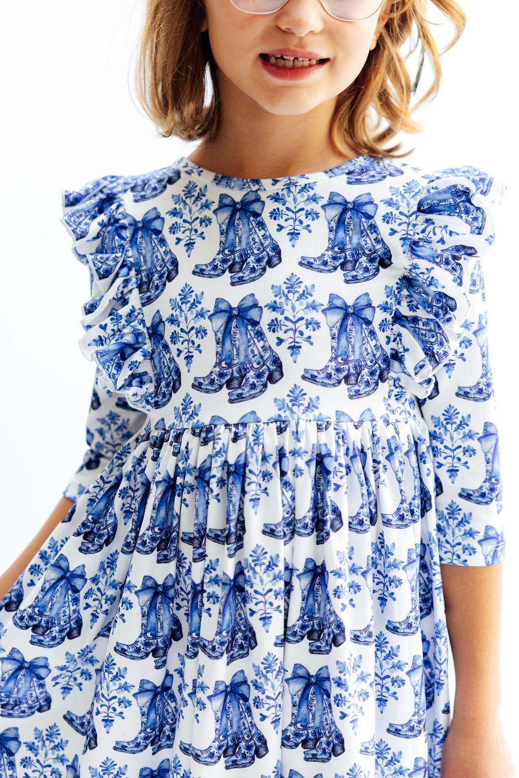 Southern Belle Ruffle Dress