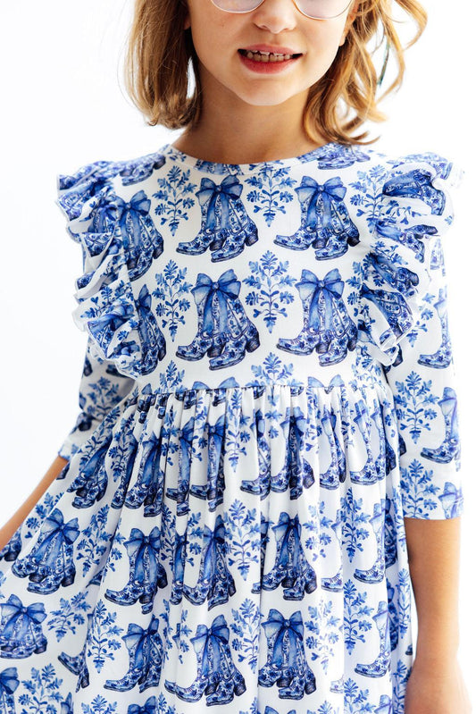 Southern Belle Ruffle Dress