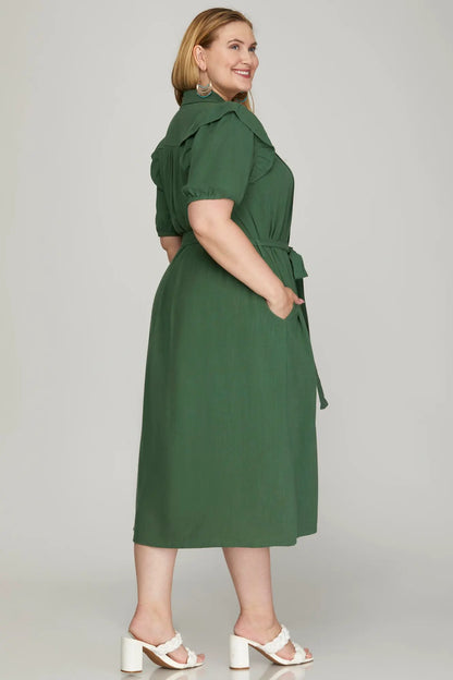 Hunter Green Dress