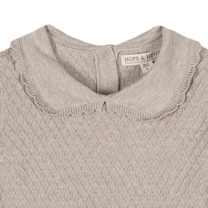 Peter Pan Collar Sweater Dress - Hope and Henry