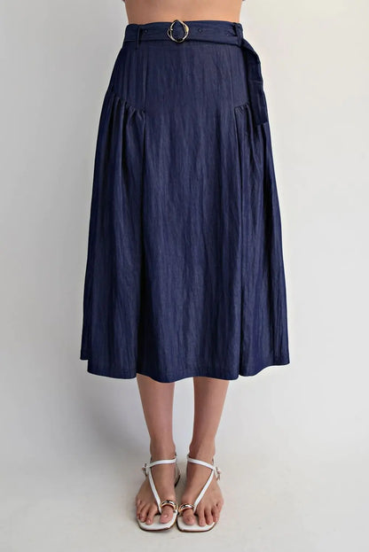 Indigo Denim Skirt