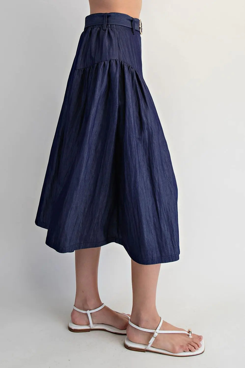 Indigo Denim Skirt