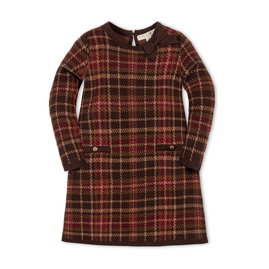 Plaid Sweater Dress - Hope and Henry