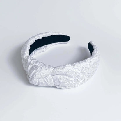 White Knot Hello Edie Headband