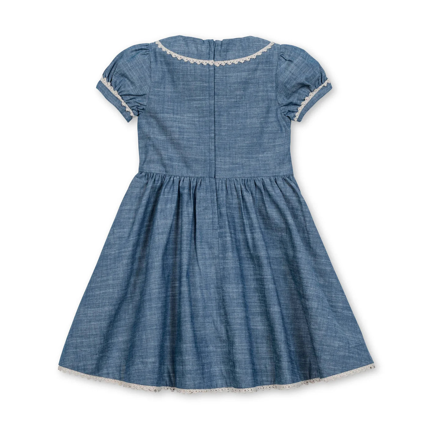 Pintuck Chambray Denim Dress - Hope and Henry