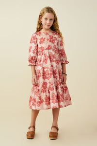 Hayden Girl Antique Floral Dress