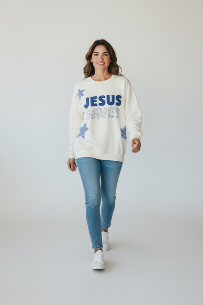 Jesus Saves Sweatshirt