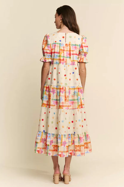 Confetti Garden Tiered Dress