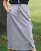 Inherit Jordan Knit Midi Skirt - Heather Gray